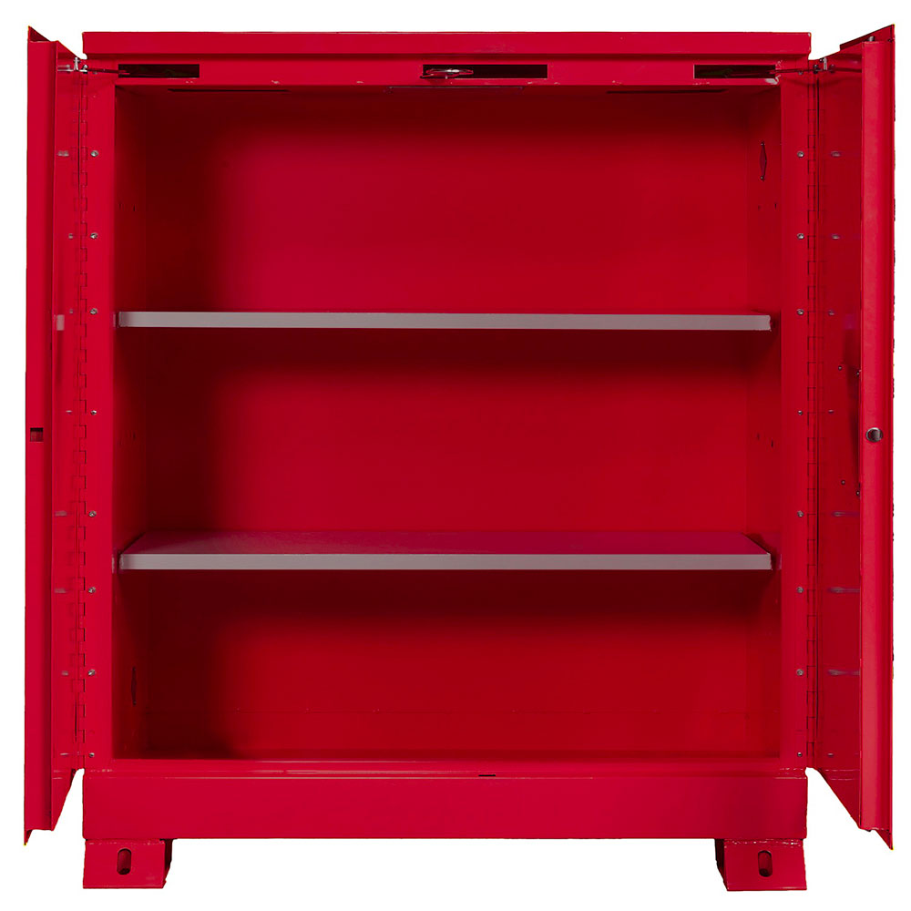 Crescent Jobox 1-757610 45 Gallon Combustible Self Closing Safety Cabinet - Red - 2