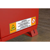 Crescent Jobox 1-757610 45 Gallon Combustible Self Closing Safety Cabinet - Red - 22