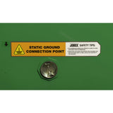 Crescent Jobox 1-758620 60 Gallon Pesticide Manual Close Safety Cabinet - Green - 5