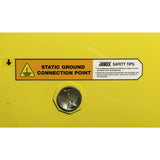 Crescent Jobox 1-758640 60 Gallon Flammable Manual Close Safety Cabinet - Yellow - 5