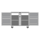 Crescent Jobox 675990 Rolling Work Bench - 2 Drawers, 2 Shelves, 4" Casters - 3