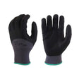Johnson Wilshire 138635 XL Foam Nitrile Glove with Dotted Palm