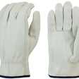 Johnson Wilshire 4724/XS Cow Grain Leather Driver Gloves with Keystone Thumb, Extra Small