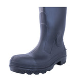 Johnson Wilshire 86606 Black PVC Steel Toe Boots 16" Size 14 - 3