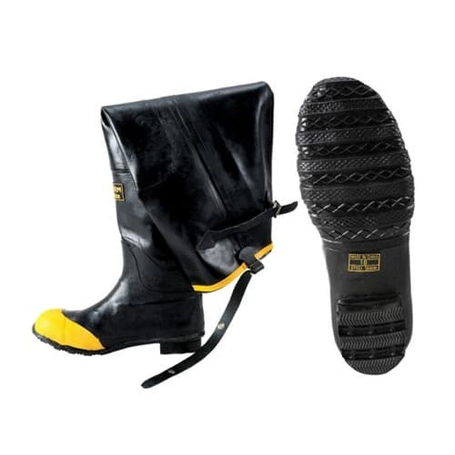 Johnson Wilshire HIP.STL-6 Black Rubber Hip Boots Size 6