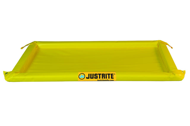 Justrite 28416 Maintenance Spill Berm, 2in wall, 2' x 4', 10 Gal.