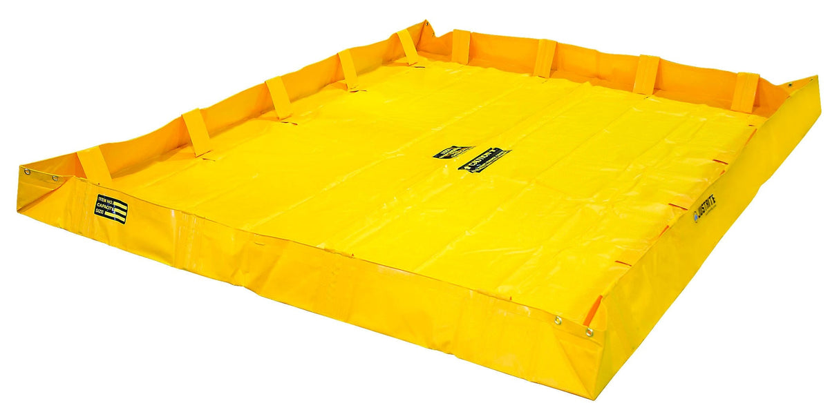 Justrite 28568 QuickBerm Lite Containment Berm 8' x 10', 398 Gal.