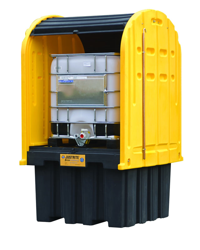 Justrite 28677 IBC Indoor Shed with Pallet