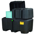 Justrite 28683 EcoPolyBlend Double-drum Collection Center