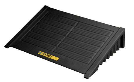 Justrite 28688 Ramp for 4-Drum Square pallet- Black