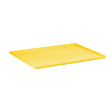 Justrite 29050 Poly Tray and Sump Combo for Shelf 29935 for 2 or 4 Gallon Safety Cabinets Yellow
