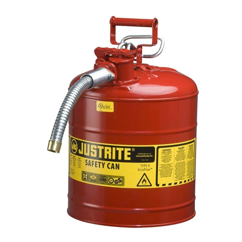 Justrite 7250130 5 Gallon AccuFlow Safety Can