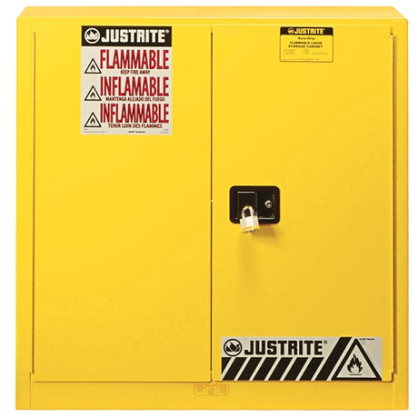 Justrite 893300 35"x36"x24" All Purpose Sure-Grip EX Safety Cabinet