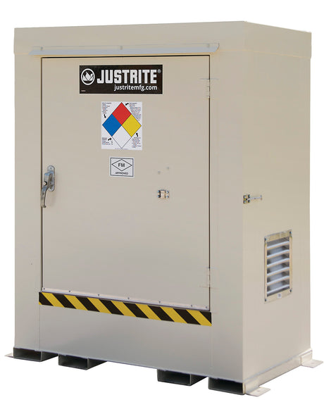 Justrite 911020 2-Drum, Non-Combustible Outdoor Safety Locker