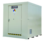 Justrite 911120 12-Drum, Non-Combustible Outdoor Safety Locker