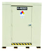 Justrite 912040 4-Drum, 2 Hour Fire-Rated Outdoor Safety Locker