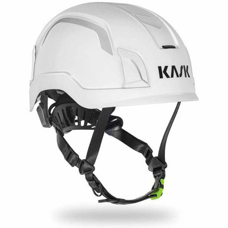 KASK WHE00135-201 ZENITH X2 MAX HI VIZ White Type II Safety Helmet, Extended Fit Range, Class E