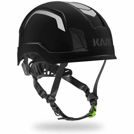 KASK WHE00135-210 ZENITH X2 MAX HI VIZ Type II Safety Helmet, HD Polypropylene Shell, Class E