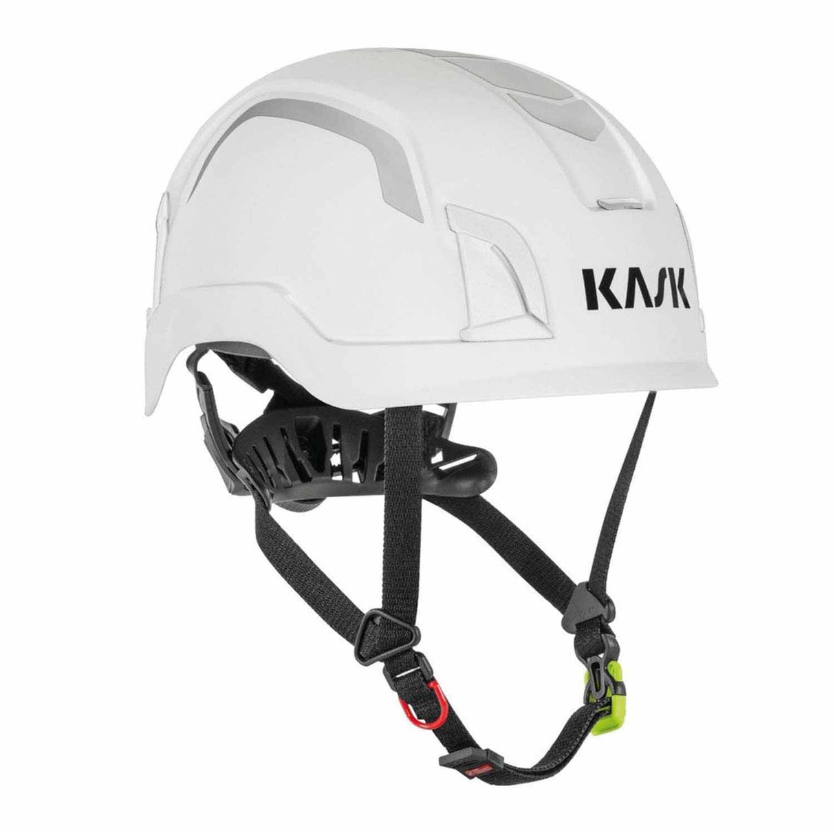 KASK WHE00141-201 ZENITH X2 MAX FR HI VIZ White Type II Safety Helmet, Fire Resistant