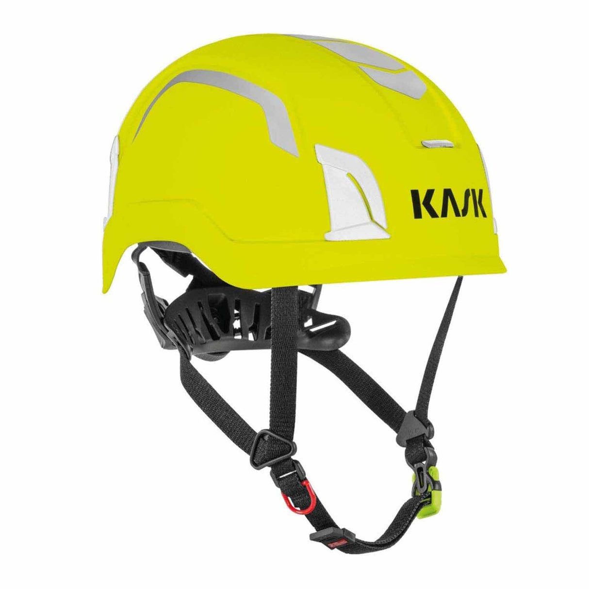 KASK WHE00141-221 ZENITH X2 MAX FR HI VIZ Type II Safety Helmet, Fire Resistant Yellow Fluo