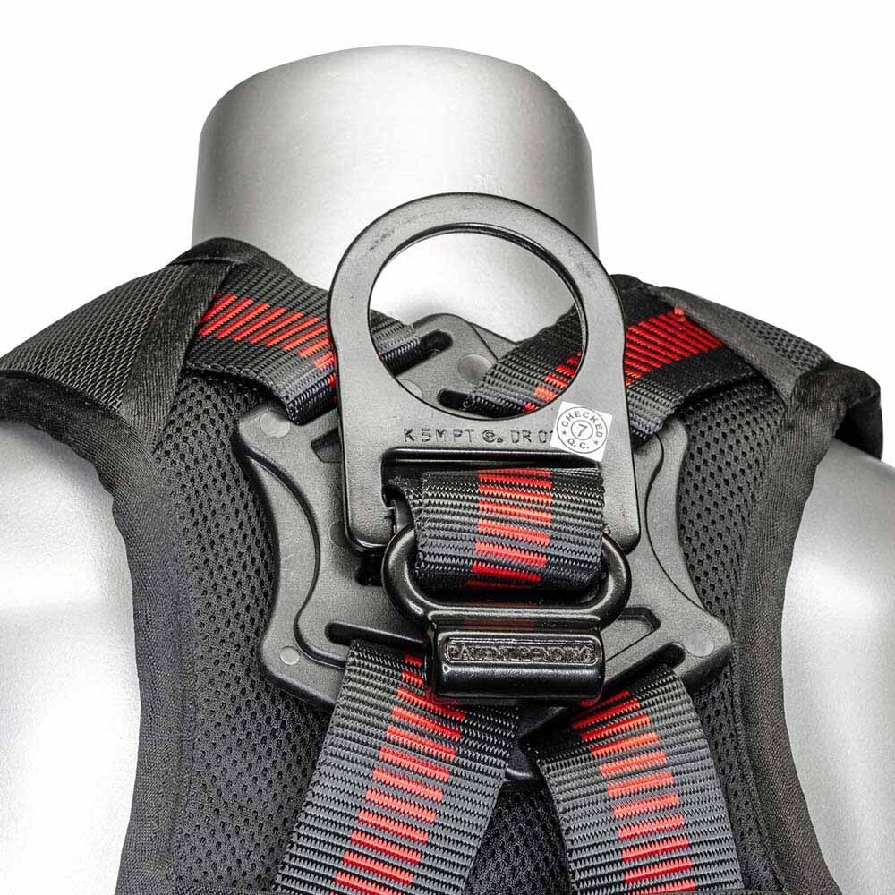 KStrong UFH15201GQ(M-L) Elite+ 5-Point Full Body Harness, Dorsal D-Ring, ANSI - 7