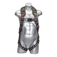 KStrong UFH15201GQ(XL-2XL) Kapture Elite Plus 5 Point Full Body Harness with Dorsal D Ring ANSI