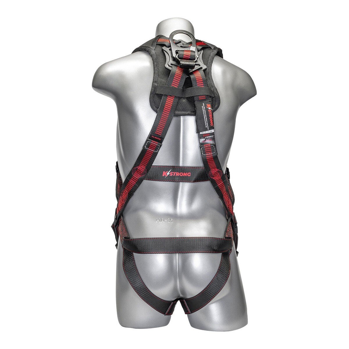 KStrong UFH15201GQ(XL-2XL) Kapture Elite Plus 5 Point Full Body Harness with Dorsal D Ring ANSI - 3