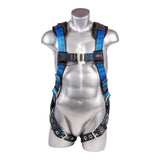 KStrong UFH16201GP(XL-2X) 5-Point ANSI Full Body Harness with Removable Back Shoulder Pad