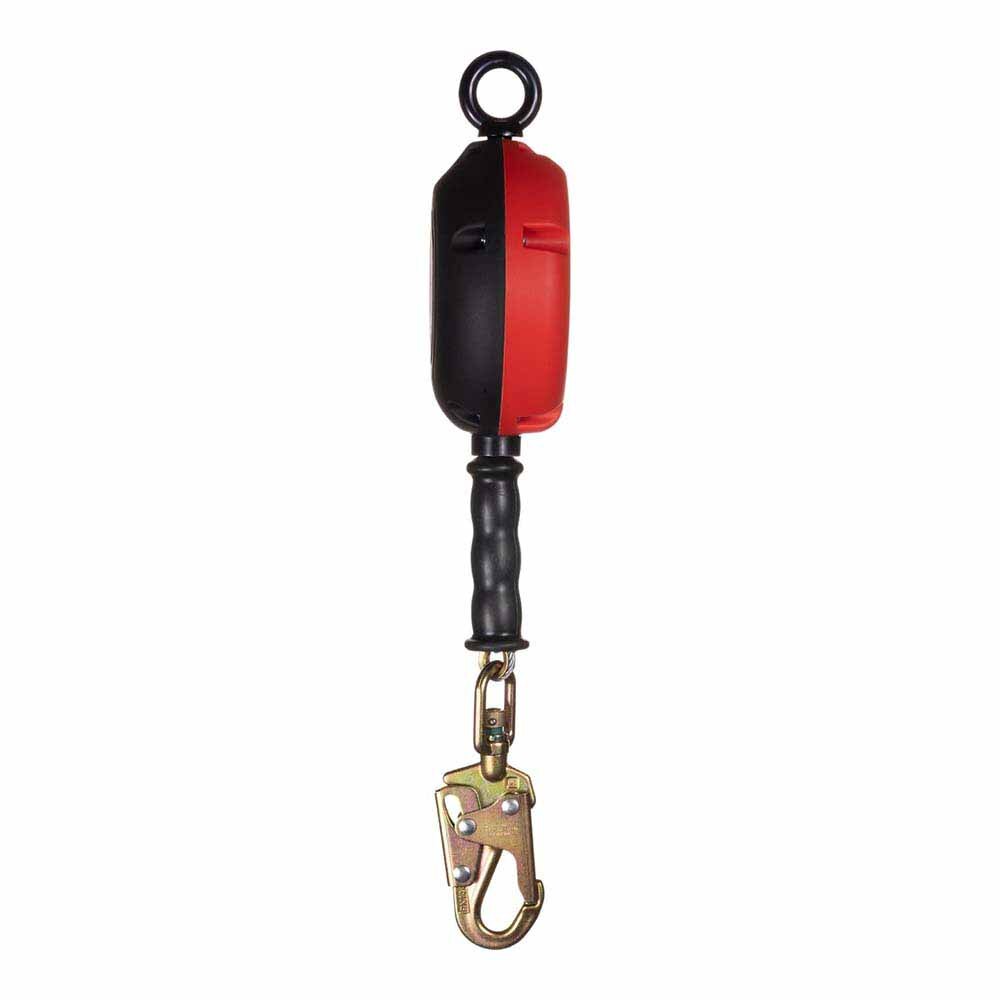 KStrong UFS310020 20 ft. Galvanized Steel Cable SRL with Snap Hook, Carabiner, Tagline - 3