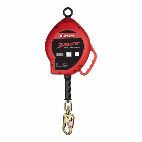 KStrong UFS310050(SS) 50 ft Stainless Steel Cable SRL with Carabiner & Tagline