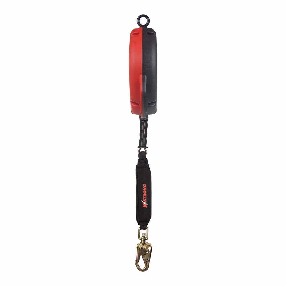 KStrong UFS310080L 80 ft Cable SRL-LE with Snap Hook, Carabiner, Tagline ANSI - 2