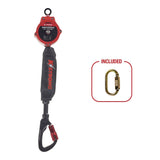 KStrong UFS351102 6 ft. Micron SRL with Aluminum Swivel Carabiner, Installation Carabiner Included - 5