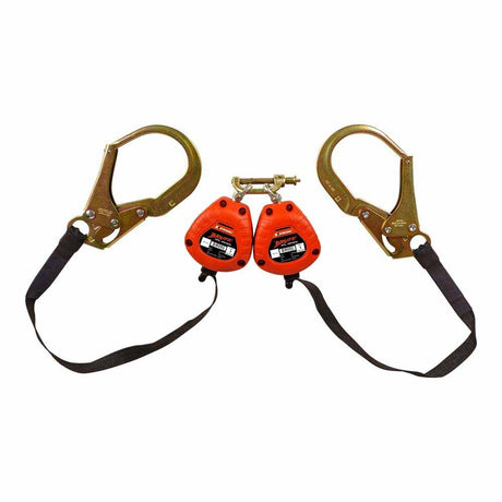 KStrong UFS359206D Dual 9 ft. SRL Hi-Abrasion Webbing Rebar Hooks ANSI
