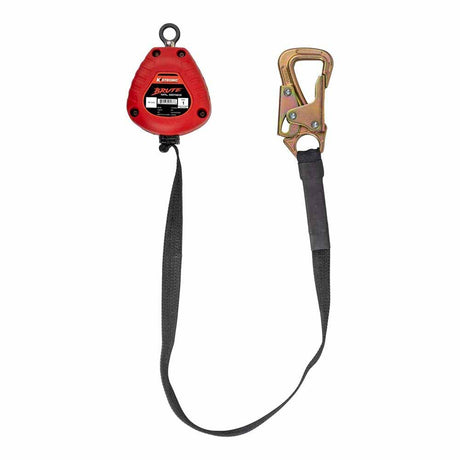 KStrong UFS359506 9 ft. Tie-back SRL with Hi-Abrasion Webbing, Dorsal Connector