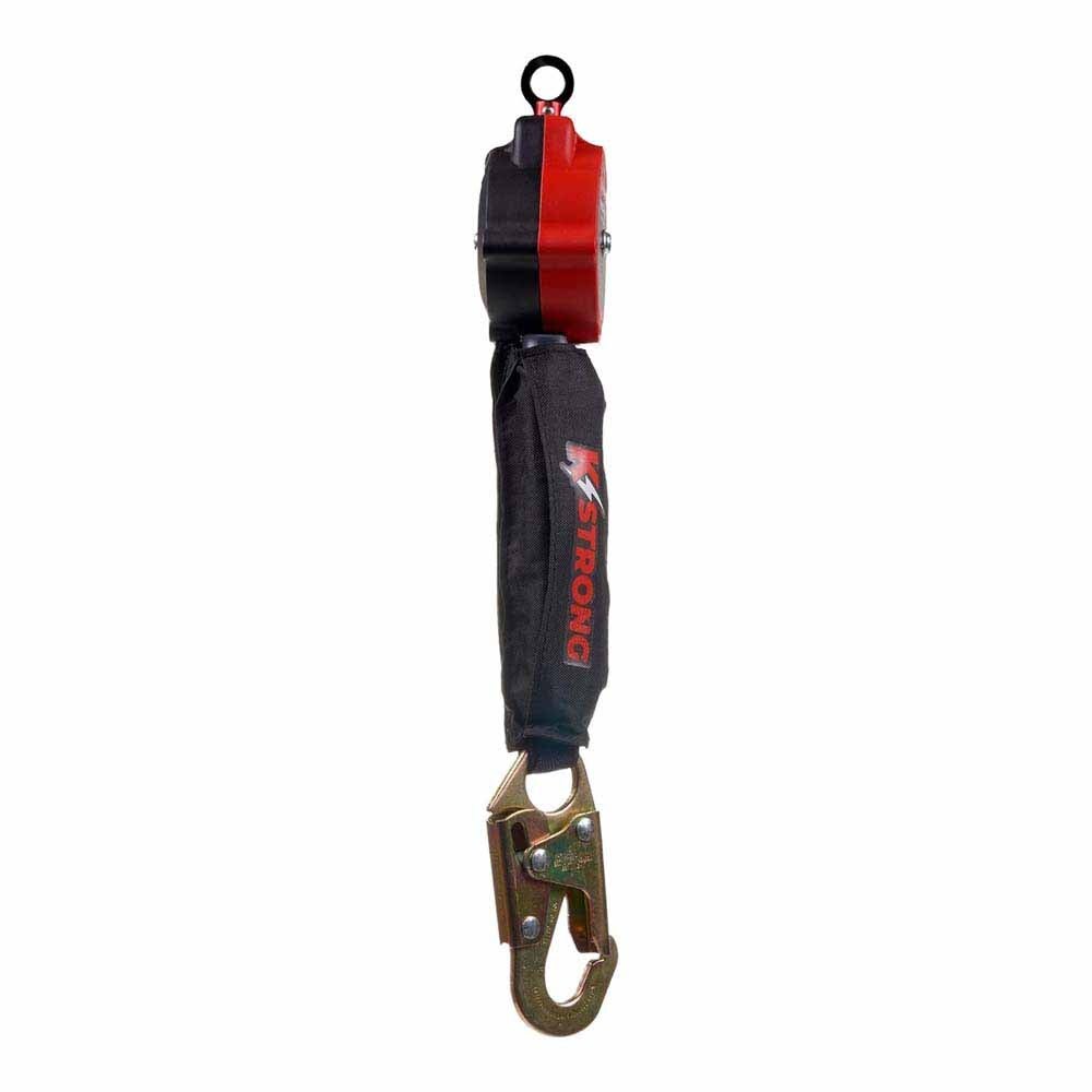 KStrong UFS390006 6 ft. Arc Flash SRL Steel Snap Hook Harness Connector ANSI - 3