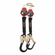KStrong UFS396006D Dual 6 ft Arc Flash SRL with Aluminum Rebar Hooks ANSI
