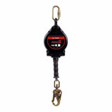 KStrong UFS480020 20 ft Aluminum Cable SRL with Swivel Snap Hook & Carabiner