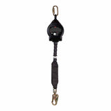 KStrong UFS480025L 25 ft Aluminum Cable SRL, Swivel Snap Hook, Carabiner, LE Rated - 4