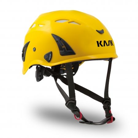 Kask WHE00036.202 Superplasma HD Ventilated Work/Rescue Hard Hat Helmet - Yellow