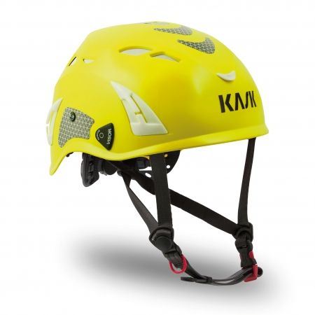 Kask WHE00037.221 Superplasma HD Hi-Viz Hard Hat Helmet - Fluorescent Yellow