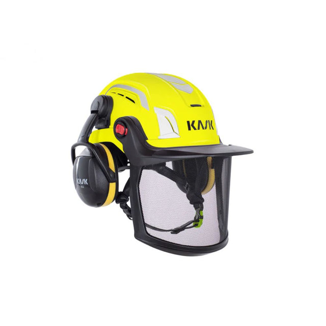 Kask WHE00086.221 Zenith X Air Combo Helmet System - Fluorescent Yellow