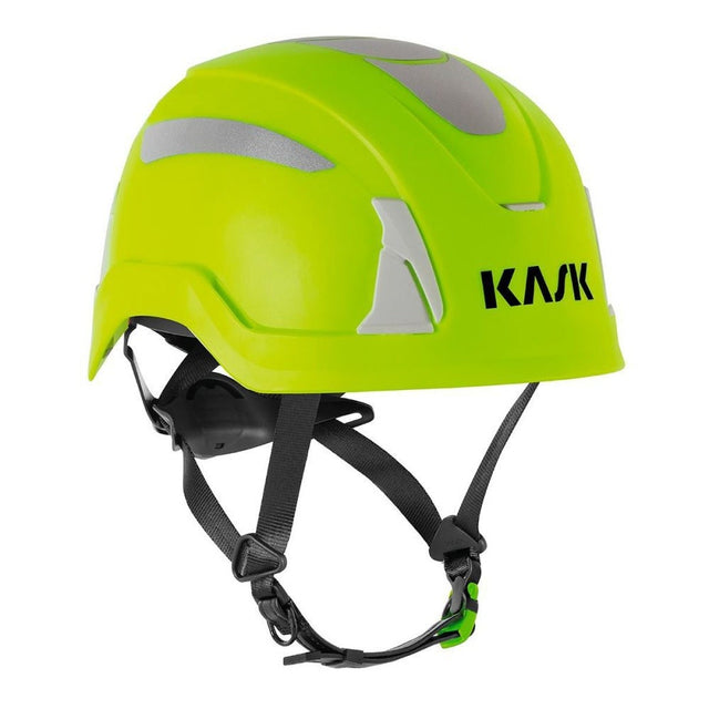 Kask WHE00118-221 Primero Hi Viz ANSI Type 1 Class E Safety Helmet Yellow Fluorescent
