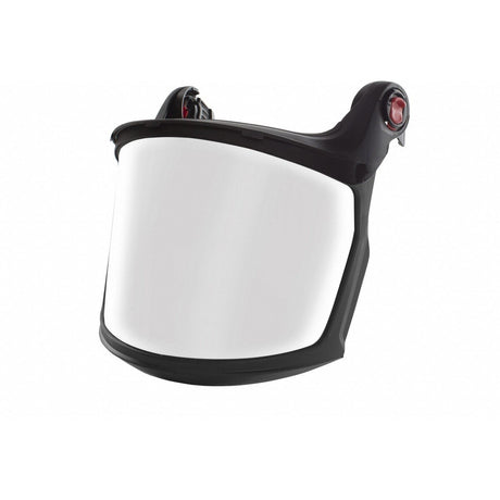 Kask WKI00010-500 Zen FF Clear Polycarbonate Visor Kit with Brim 190 mm 7.4" Length