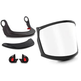 Kask WKI00010.500 Zenith Clear Full Visor Kit (Zen FF visor + adapters  + carrier+ peak)