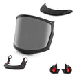 Kask WKI00010.510 Zenith Smoke Full Visor Kit (Zen FF visor + adapters  + carrier+ peak)