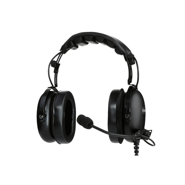 Kenwood KHS-10D-OH Double Muff, Heavy-Duty Over the Head Headset for TK-2400,2402,3400,3402 and NX Series Radios