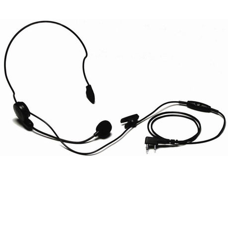 Kenwood KHS-22A Single Muff Headset with Flexible Boom Mic for TK-2400,2402,3400,3402 and NX Series Radios