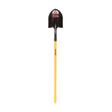 Kenyon 49640 16 Gauge #2 Round Point Shovel with 9.5" x 11.5" Head and 48" Polymer Handle