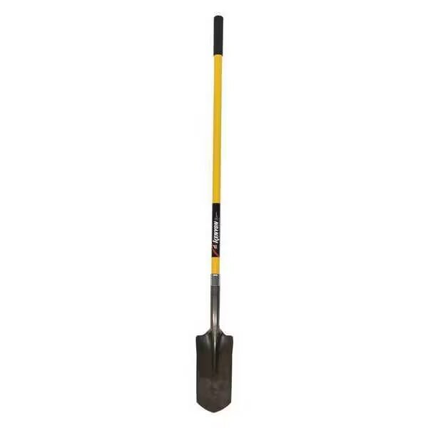 Kenyon 89085 5" Trenching Shovel with Forward Turned Step and 48" Fiberglass Handle