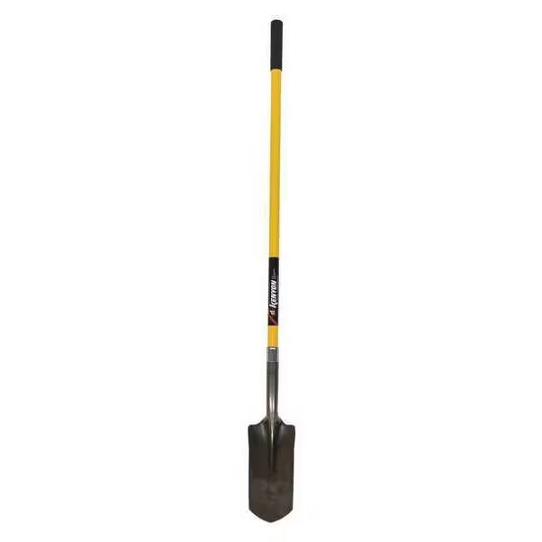 Kenyon 89085 5" Trenching Shovel with Forward Turned Step and 48" Fiberglass Handle